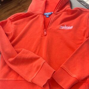 Prince pickleball special Coral Half-Zip Pullover w cowel neck